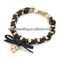 Fashion Spiral Leather Bracelet With Bowknot 08110161